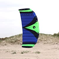 Wolkenstürmer Paraflex Sport 2.3 Lenkdrachen - Cometa de hilos tipo parapente- color azul